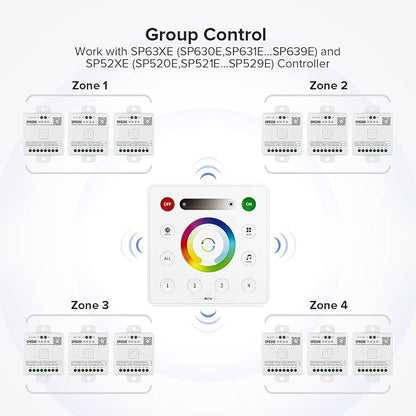 BTF-LIGHTING RC4 RF Wireless LED Dimmer Remote