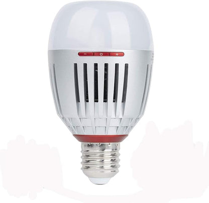 Aputure Accent B7c LED Smart Bulb 7W RGBWW,2000k-10000k Bi Color,CCT/HSI/FX Mode,App Control Built-in Battery, E26/E27 Socket