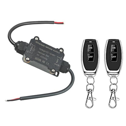 DC12V/24V/48V/20A Waterproof Remote Control Switch