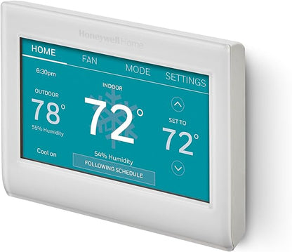 Honeywell Home RTH9600WF Smart Color Thermostat Energy Star Wi-Fi Programmable Touchscreen Alexa Ready - C-Wire Required (Pack of 2)