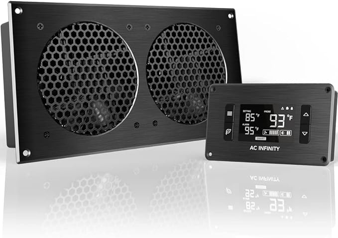 AC Infinity AIRPLATE T7, Quiet Cooling Fan System 12".