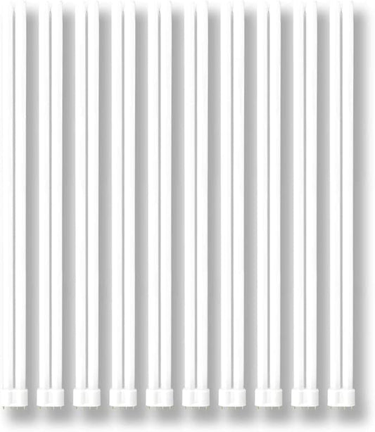 GoodBulb PLL50/850 50W 22.5" Twin Tube Compact Fluorescent Light Bulb 4-pin 2G11 Base 5000K Daylight 3350 Lumens Car Dealership Lighting Pack of 10