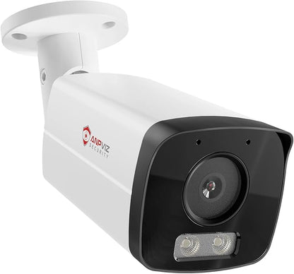 Anpviz 4MP Bullet PoE IP Camera with Smart Dual Light Color Night Vision, Full Metal PoE Security Camera Indoor/Outdoor, AI Human Motion Detection, IP66, Wired, NDAA, IPC-B8A43WD-S (U Series)