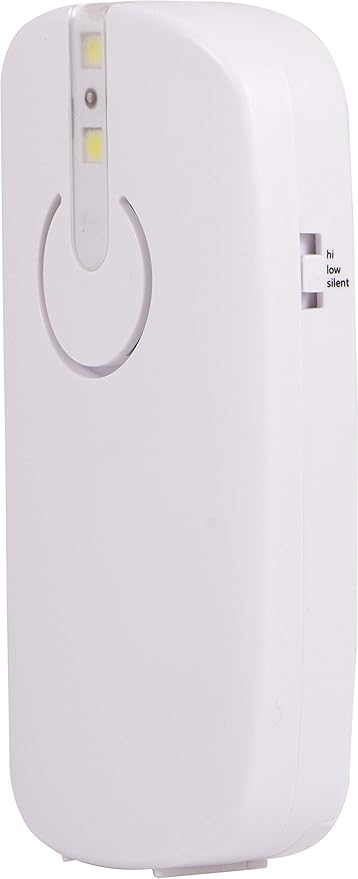 Power Gear Motion-Sensing Driveway Alarm, Battery Operated, Flashing LED Light, Wireless, Easy to Install, Home Protection, Indoor or Outdoor Security, Up to 25ft. Detection Range, 36014-S1