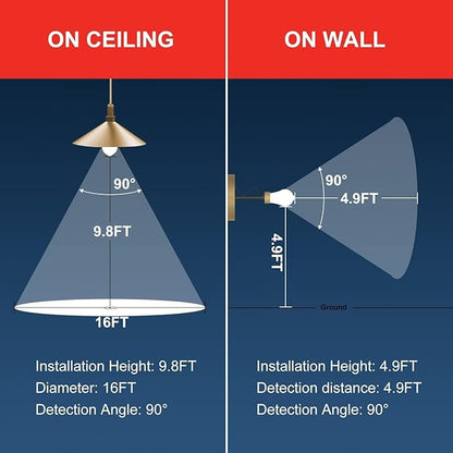 Sengled Motion Sensor LED Bulbs, A19 5000K Daylight Dusk to Dawn Motion Activated Light, 11W (75W Equivalent) 1200 Lumens for Indoor & Outdoor Use, Porch, Garage, Hallway, 6 Pack