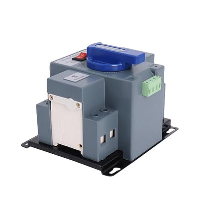 Ketofa 2P 63A 220V Automatic Transfer Switch, Dual Power ATS 50/60Hz, Blue