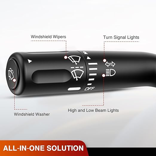 Nilight Turn Signal Switch Compatible with 2004 2005 Ford F150 Windshield Wiper Multifunction Combination Lever Switches