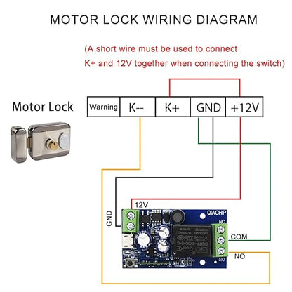 Ewelink WiFi Wireless Smart Relay Module USB 5v 1 Channel Inching Selflock 7V-48V Remote ON Off Power Switch for Access Control, Garage Door,Home Automation, Compatible with Alexa Google Home