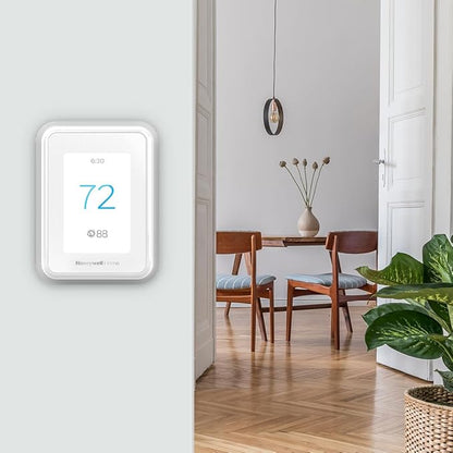 Honeywell Home T9 WIFI Smart Thermostat, Smart Room Sensor Ready, Touchscreen Display, Alexa and Google Assist