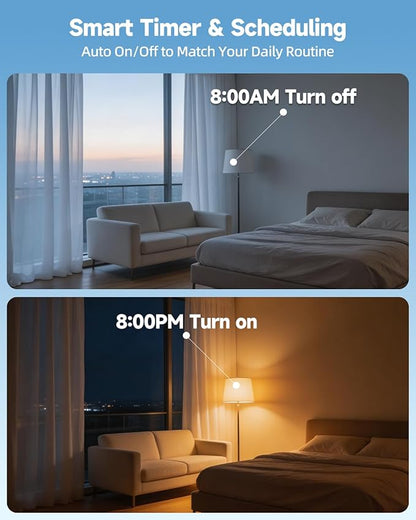 Bluetooth Smart G9 Bulb, Glass Cover G9 LED Bulb 3W 25W Halogen Lights Equivalent, G9 Bi-Pin Base, 16 Million Colors Bluetooth App & Remote Control Light Bulb, 2-Pack