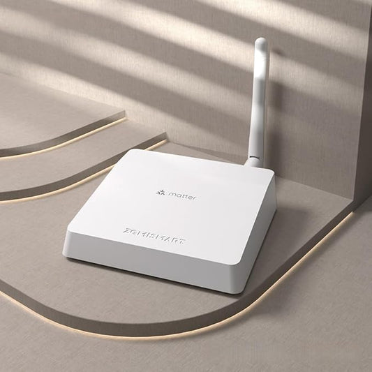 Matter Smart Home Hub M6, Matter & Zigbee Gateway with Antenna for Home Automation