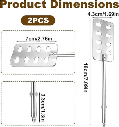 2pcs Hand Mixer Butter Beater Sticks Replacement for MX600B MX3200B MX1500W | Hand Mixer Butter Beater Sticks Replacement Compatible with MX Series Electric Hand Mixers for Making Fresh Homemade Butter