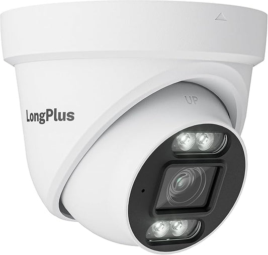 4K POE Security Camera System Outdoor, 8MP Smart Cameras System for Business Home, with AI Motion Detection, 12MP NVR with 2TB HDD for 24/7 Recording