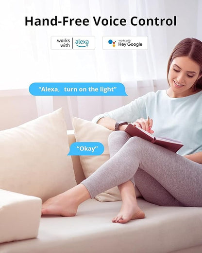 SONOFF S31 WiFi Smart Plug with Energy Monitoring, 15A Smart Outlet Timer Switch ETL Certified, Compatible with Alexa & Google Home, IFTTT Supporting, 2.4 Ghz Wi-Fi Only