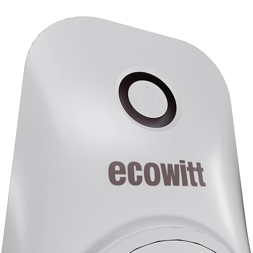 ECOWITT WittSwitch AC1100 Smart Outlet Switch, Need to Pair with IoT Wi-Fi Gateway(GW2000/GW1200), 4 Operation Modes, APP Control, American Plug, 915 MHz