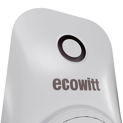 ECOWITT WittSwitch AC1100 Smart Outlet Switch, Need to Pair with IoT Wi-Fi Gateway(GW2000/GW1200), 4 Operation Modes, APP Control, American Plug, 915 MHz