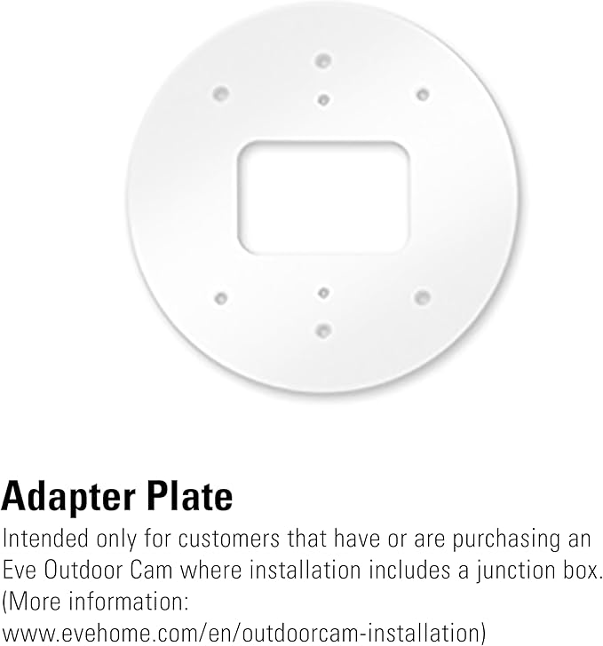 Eve Outdoor Cam (White Edition) – Secure floodlight Camera, (HomeKit Secure Video), 1080p, Night Vision, Wi-Fi (2.4 GHz), Motion Sensor, Two-Way Communication, Flexible & Easy Installation