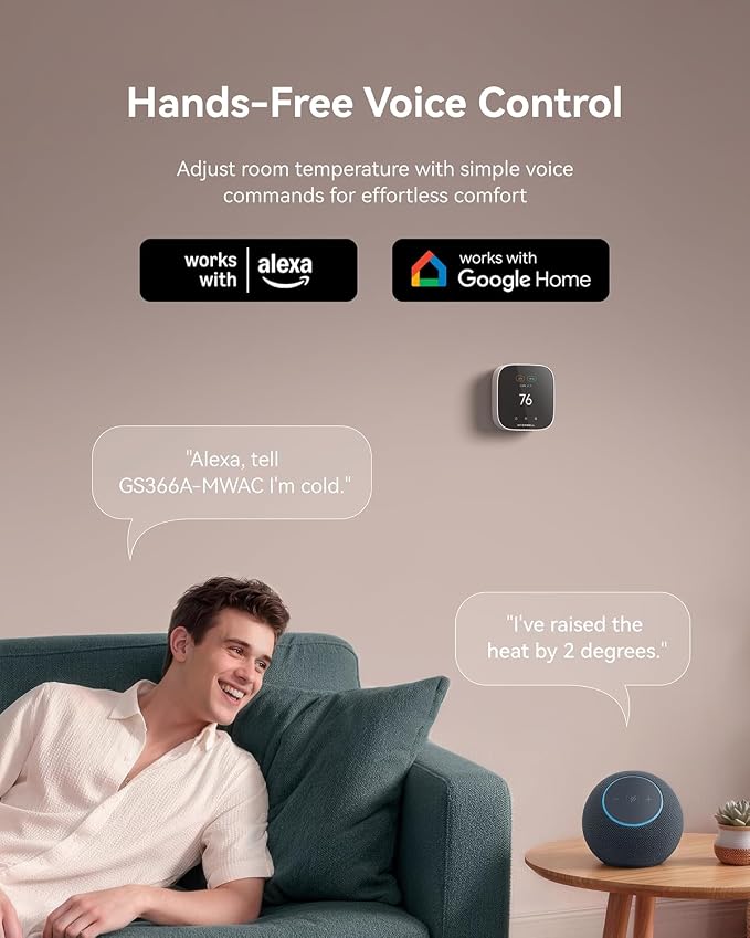 SITERWELL Smart Thermostat Programmable Home WiFi Thermostat