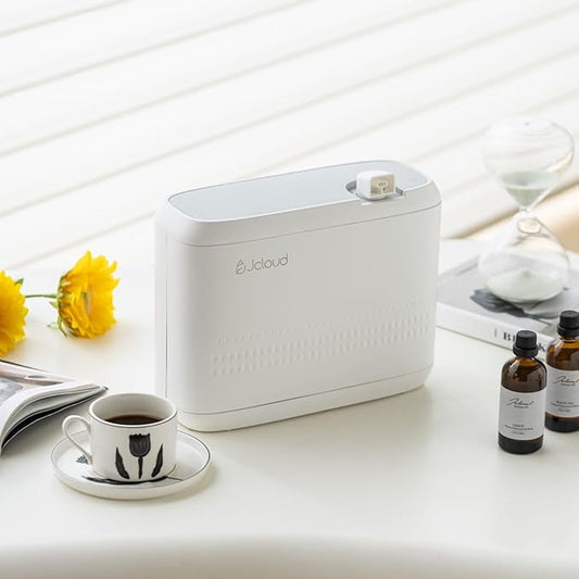 JCLOUD Smart Scent Air Machine for Home, Hotel Scent Diffuser with Cold Air Tech 850ML, HVAC Scent Diffuser Cover Up to 4500 Sq. Ft, Upgraded Waterless Oil Diffuser for Home, Hotel, Office, Spa