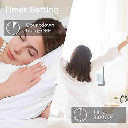 BSEED 4 Gang Smart Switch - Alexa WiFi Light Switch, Touch Control, Timer Function, Compatible with Alexa, Google Assistant, Remote Control
