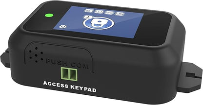UHPPOTE Wireless RF Remote Control 2.4GHz WiFi w/ 2-inch Touch Screen for Door Entry Access Control Lock