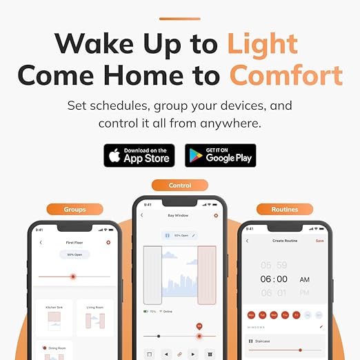 RYSE SmartBridge Hub for Smart Blinds & Curtains | for RYSE SmartShade & SmartCurtain | Compatible with Alexa, Google Home & Apple HomeKit | Remote Control, Groups, Routines | Up to 20 Devices