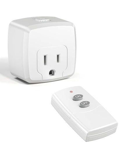 HBN Remote Control Outlet Plug Remote Switch Outlet