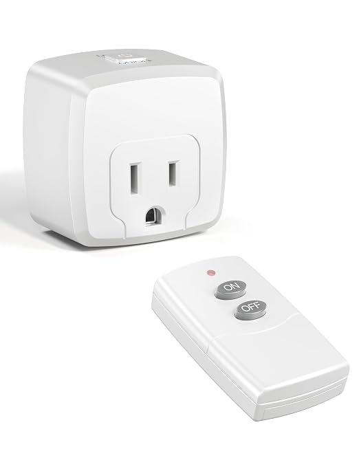 HBN Remote Control Outlet Plug Remote Switch Outlet
