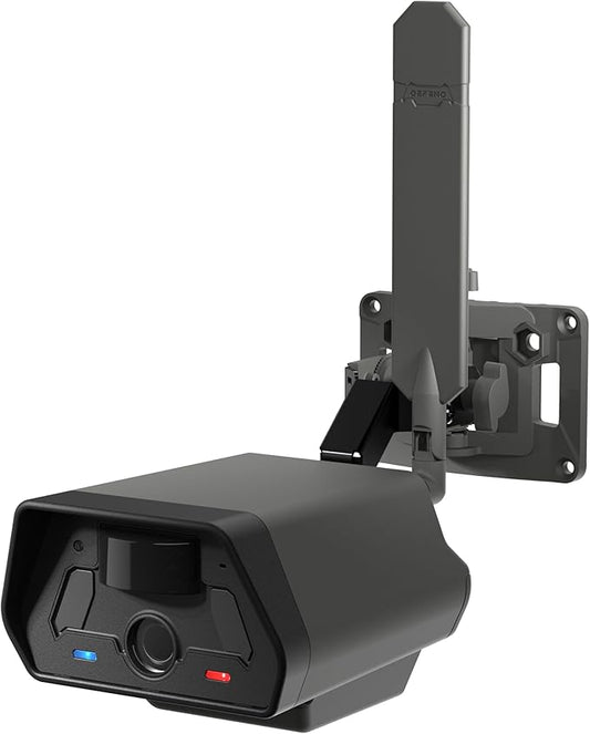 TACTACAM Defend 4G Cellular Security Camera with Live View, 4K Photo, 1080p Video, No Wi-Fi Needed, Night Vision, Battery Powered, Remote Property and Outdoor Monitoring