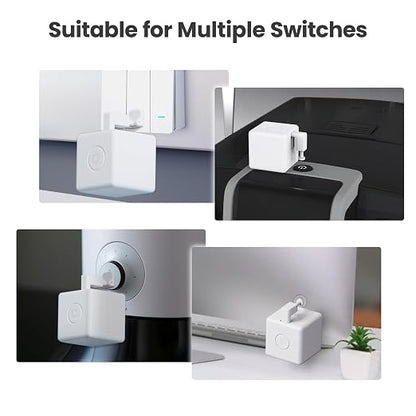 MOES Fingerbot Plus Smart Button Pusher No Wiring Switch with Accessory Kit, Tools Packs