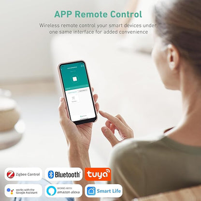 Tuya Zigbee Smart Hub Gateway: Universal Brain for Your Smart Home | ZigBee 3.0, Bluetooth & Mesh Hub | Compatible with Alexa & Google Home | ONLY for Tuya/SmartLife App Devices
