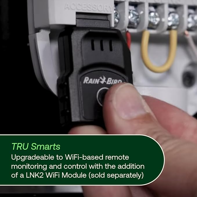 Rain Bird TRU6I Program-Based Indoor Irrigation Controller/Timer, WiFi Ready, 6-Zone/Station