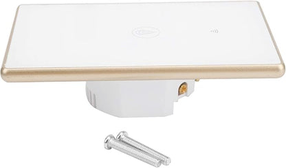 Smart Switch WiFi Wireless Remote Control Power Distribution Module Compatible with Google Home and iOS Siri EU UK Standard 4400W 95-250VAC Device for Scene Switching