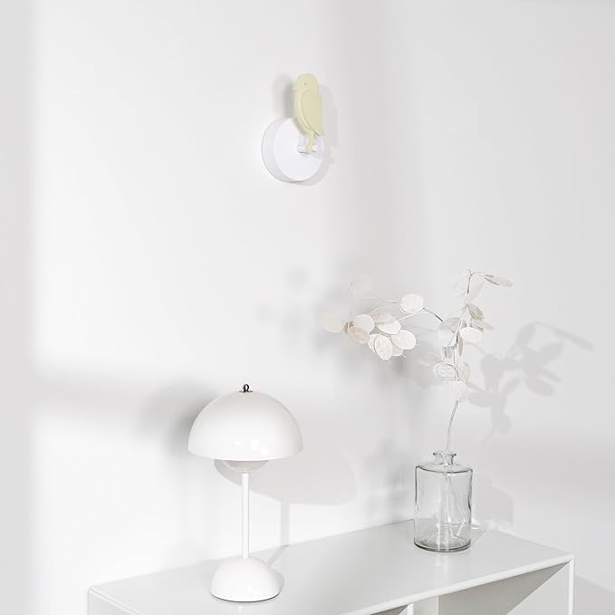 Birdie 2.0 - Design Indoor CO2 Monitor for House Burping - Air Quality Meter for Home & Office - Visual Air Quality Sensor for Fresh Air - Wall Mounted - Swiss Sensor Technology-Dune, FullBirdie