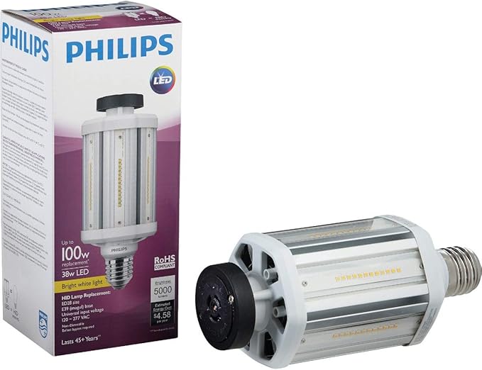 Philips 476044-38ED28/LED/730/ND 120-277V G2 CT 4/1 Omni Directional Flood HID Replacement LED Light Bulb