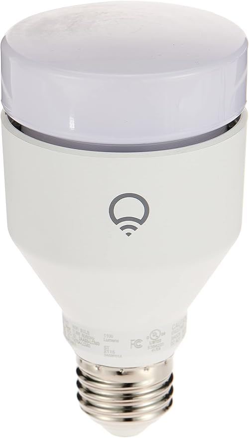 LIFX Color A19 800 lumens, Billions of Colors and Whites, Wi-Fi Smart LED Light Bulb & Color, A19 1100 lumens, Wi-Fi Smart LED Light Bulb, Billions of Colors and Whites