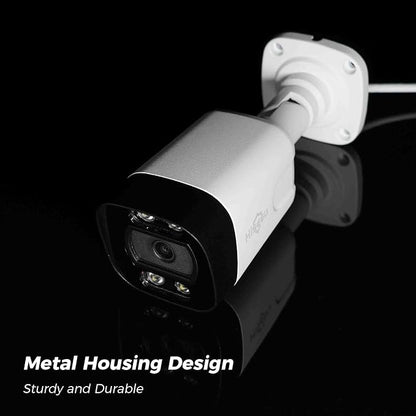 Hiseeu 4K PoE Security Camera System, 4Pcs 5MP IP Security Cameras Outdoor