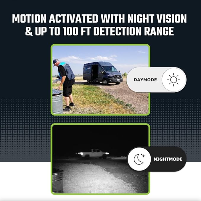 TACTACAM Defend 4G Cellular Security Camera with Live View, 4K Photo, 1080p Video, No Wi-Fi Needed, Night Vision, Battery Powered, Remote Property and Outdoor Monitoring