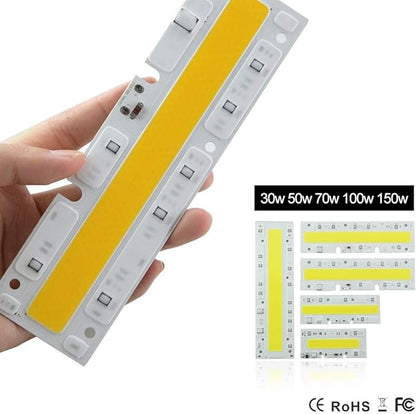 Pack of 2, LED Diode Array Matrix Chips 30W/50W/150W AC110V Smart IC Spotlight Projector Floodlight Light Source Household Bulbs(Warm White 110V,30W)