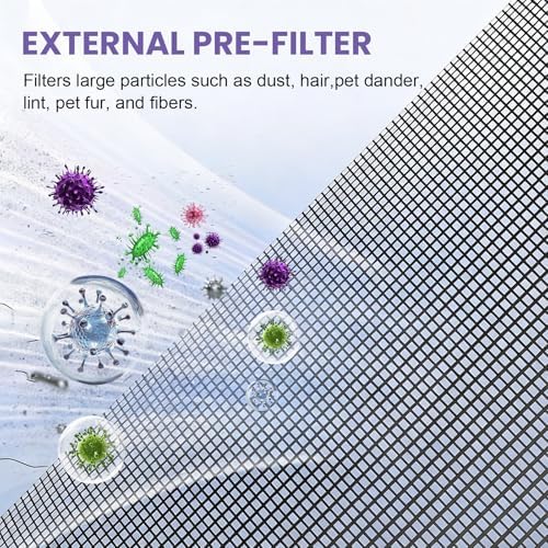 130i Replacement Filter Compatible with PuroAir 130i Smart Air Purifier