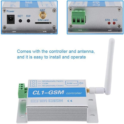 YOUTHINK GSM Remote Switch Controller, Wireless SMS Relay Switch 110-240V USA Plug, for Home Automation and Remote Appliance Control