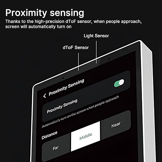 5 Inch Smart Home Control Panel Touchscreen, All-in-One Wall Mount Smart Switch with Built-in Multimode Gateway and Voice Assistant – Hands-Free Voice Control, Quick Smart Home Device Management