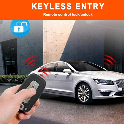 Car Alarm System with Remote Start and Smart Push Button Starter