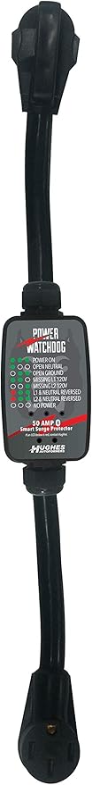 Power Watchdog PWD50 Smart RV Surge Protector, 50A, Bluetooth, IP65