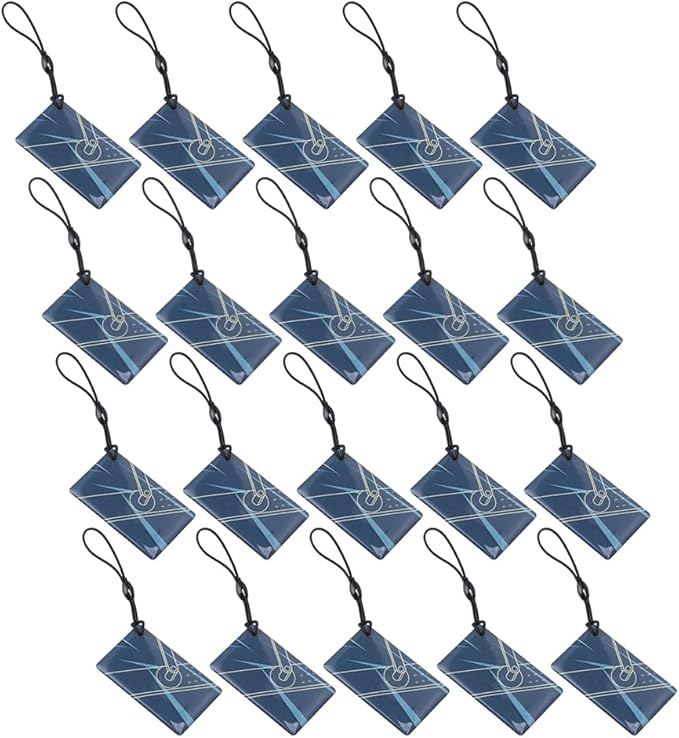 Smart IC Cards, Door Lock Keyless Entry Card 13.56MHz Key Fobs RFID for TTLock Deadbolt Highly Sensitive Induction Intelligent Proximity Contactless Fingerprint Universal Compatibility 20PCS