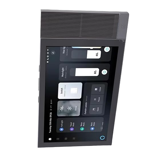 Smart Control Touch Screen Voice Player 8 Inch 2G+16G Wall Panel for Smart Home Music Lovers