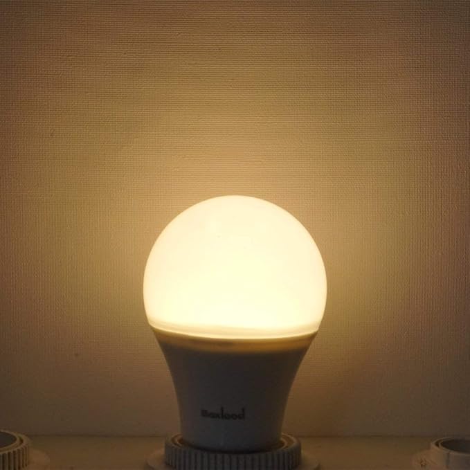 Dusk to Dawn Light Bulb,Build in Light Sensor Detector,9W(60W Equivalent),A19 Photocell Sensor Bulb,No Timer Required,3000K Warm White,for Indoor or Outdoor Use,Boundary,Garage,Patio,2-Pack by Boxlood