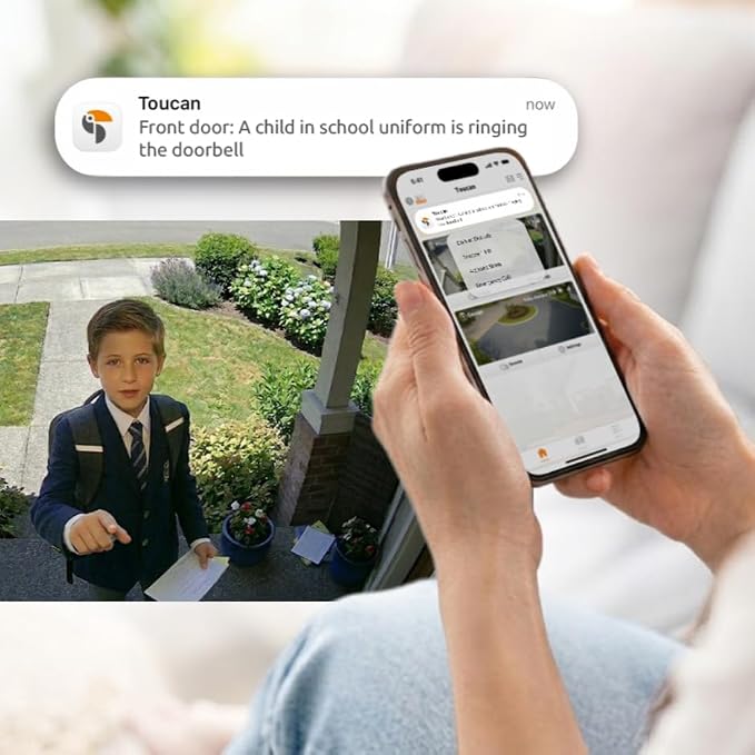 TOUCAN Doorbell Camera, Wireless Video Doorbell with Chime, Doorbell Gen 3