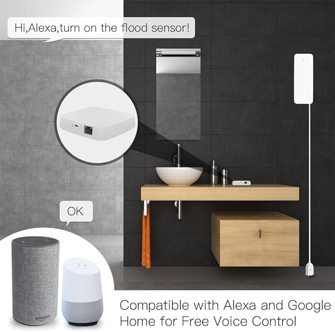 MOES Tuya ZigBee 3.0 Hub/Wired Gateway, WiFi Smart Home Bridge Remote Controller,Work with Tuya ZigBee Smart Device, White