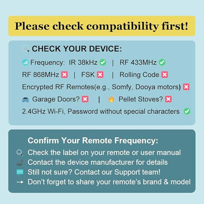 Broadlink RM MAX Smart Home Hub, Wi-Fi & BLE Universal Remote for IR/RF Devices, Compatible with Alexa & Google Home, Easy Setup, RF Hub for TV, AC, Blinds